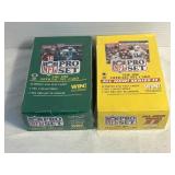 NOS 2 PRO SETS OFFICIAL NFL CARDS 1990