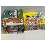 NOS 2 TOPPS BASEBALL WAX BOXES 1990/1989