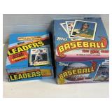 NOS 2 TOPPS BASEBALL WAX BOXES 1990/1989