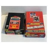 NOS 2 TOPPS BASEBALL CARD WAX BOXES 1992/1990