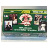 NOS SCORE BASEBALL COLLECTOR SET 1991