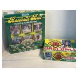 NOS DONRUSS / BOWMAN BASEBALL WAX PACK BOXES 1989