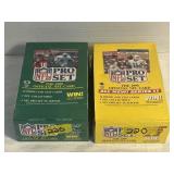 NOS 2 NFL PRO SETS 1990
