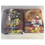 NOS 2 FLEER WAX PACKS SEE DESCRIPTION