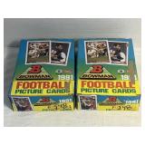 NOS 2 BOWMAN NFL FOOTBALL WAX PACKS 1991