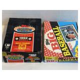 NOS 2 TOPPS BASEBALL CARD BOXES 1989/1992