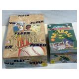 NOS 2 FLEER BASEBALL CARD BOXES 1993