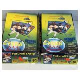 NOS 2 FUTURE-STARS AAA BASEBALL WAX BOXES 1990