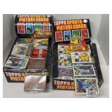 2 BOXES 1988/1986 TOPPS 24 CT RACK PACKS PER BOX