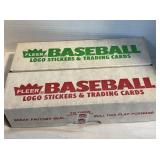 2 NOS FLEER FACTORY BOX SETS SEALED 1988 & 1989