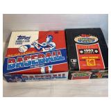 2 NOS TOPPS WAX PACK BOXES 1998 / 1992