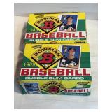 NOS 2 BOWMAN 1989 BASEBALL CARDS COMEBACK ED.