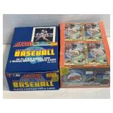 NOS 2 SCORE BASEBALL WAX BOXES 1994/1989