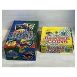 NOS 2 TOPPS BASEBALL WAX PACKS  1989/1995