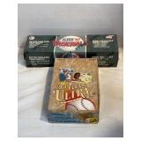 NOS 2 FLEER BASEBALL WAX PACK BOXES 1992/1993