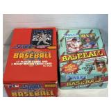 2 NOS WAX PACK BOXES 1991 DONRUSS/1988 SCORE