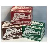 NOS 3 TOPPS BASEBALL PICTURE CARDS 1989-1991