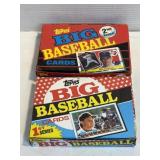 NOS 2 TOPPS BASEBALL CARD WAX BOXES 1989/1990