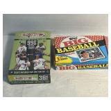 NOS 2 TOPPS BASEBALL CARD WAX BOXES 1989/2002