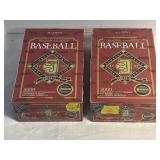 NOS 2 DONRUSS BASEBALL WAX BOXES 1992
