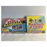 NOS 2 TOPPS BASEBALL WAX BOXES 1989
