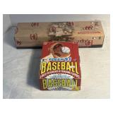 NOS 2 FLEER BASEBALL CARD WAX BOXES 1991/2001