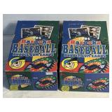 NOS 2 BAZOOKA MAJOR LEAGUE BASEBALL CARD BOXES 95
