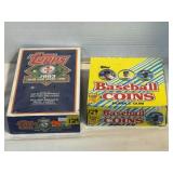 NOS 2 TOPPS BASEBALL WAX PACK BOXES 1989/2003