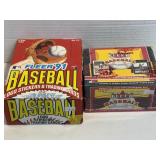 NOS 2 FLEER BASEBALL CARD BOXES 1991/2002