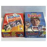 NOS 2 DUNRUSS BASEBALL CARD BOXES 1989/1988