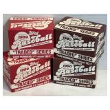 4 NOS TOPPS TRADED SERIES CARDS 2-1989 2-1990