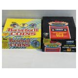 NOS 2 TOPPS BASEBALL CARDS WAX BOXES 1992/1989