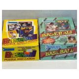 NOS 2DONRUSS BASEBALL CARDS WAX BOXES 1991/1989