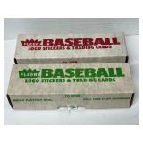 2 NOS SCORE FACTORY BOX SETS SEALED 1988 & 1989