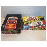 NOS 2 TOPPS BASEBALL WAX PACK BOXES 1989/1992