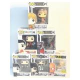 6 ASSORTED POP! FIGURES BY FUNKO