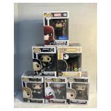 6 ASSORTED POP! FIGURES BY FUNKO