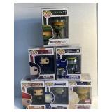 6 ASSORTED POP! FIGURES BY FUNKO
