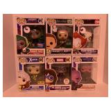 6 ASSORTED POP! FIGURES BY FUNKO