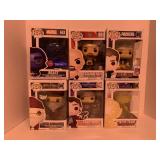 6 ASSORTED POP! FIGURES BY FUNKO