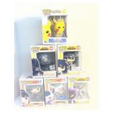 6 ASSORTED POP! FIGURES BY FUNKO