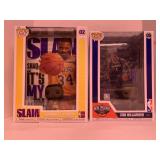 2 BASKETBALL POP! FIGURES BY FUNKO