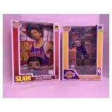 2 BASKETBALL POP! FIGURES BY FUNKO