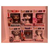 6 ASSORTED POP! FIGURES BY FUNKO