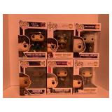 6 ASSORTED POP! FIGURES BY FUNKO