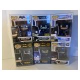 6 ASSORTED POP! FIGURES BY FUNKO