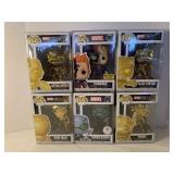 6 ASSORTED POP! FIGURES BY FUNKO