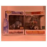2 ASSORTED POP! FIGURES BY FUNKO