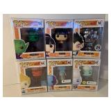 6 ASSORTED POP! FIGURES BY FUNKO