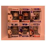 6 ASSORTED POP! FIGURES BY FUNKO